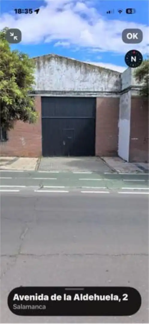 Parkplatz von Fabrikhallen zur Miete in Salamanca