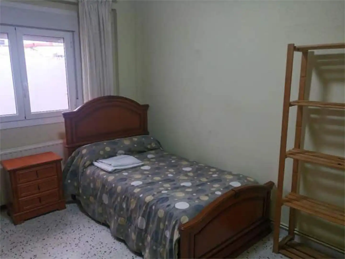Flat for rent in Santo Domingo y San Martín Bedroom of Flat for rent in Huesca with Heating and Terrace