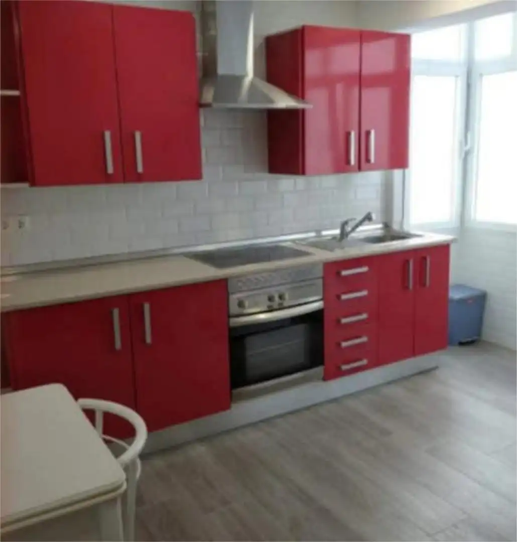 Kitchen of Flat for rent in Cuenca  with Heating, Terrace and Furnished