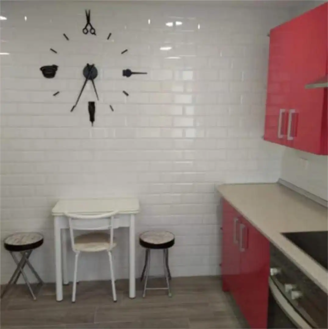 Kitchen of Flat for rent in Cuenca  with Heating, Terrace and Furnished