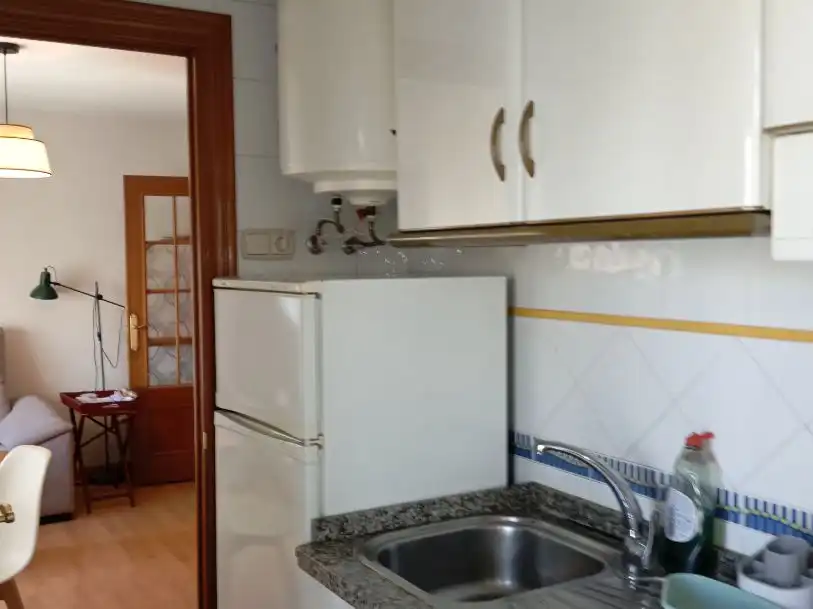 Cocina de Apartamento de alquiler en León Capital  con Calefacción, Parquet y Amueblado