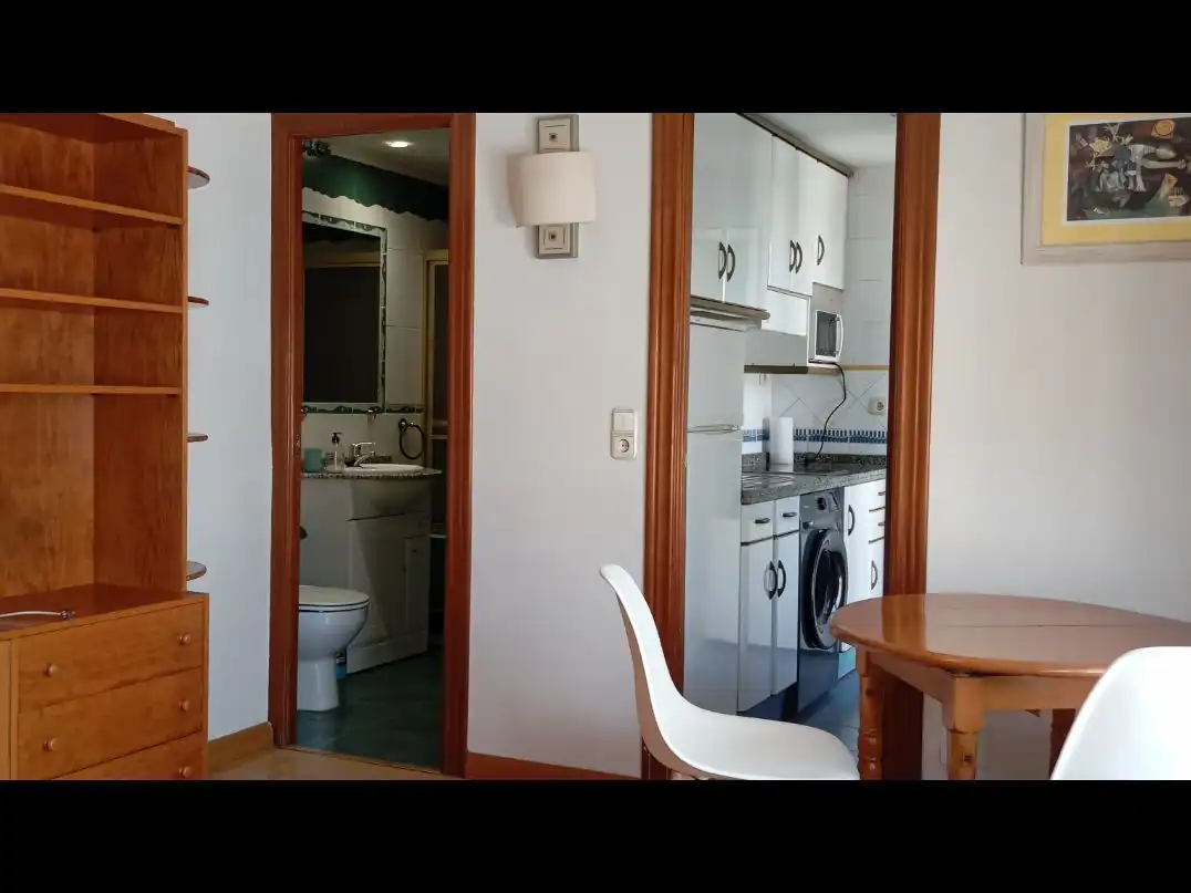 Cocina de Apartamento de alquiler en León Capital  con Calefacción, Parquet y Amueblado