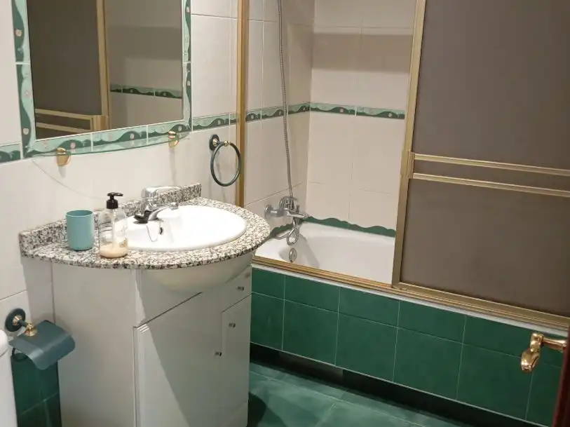 Baño de Apartamento de alquiler en León Capital  con Calefacción, Parquet y Amueblado