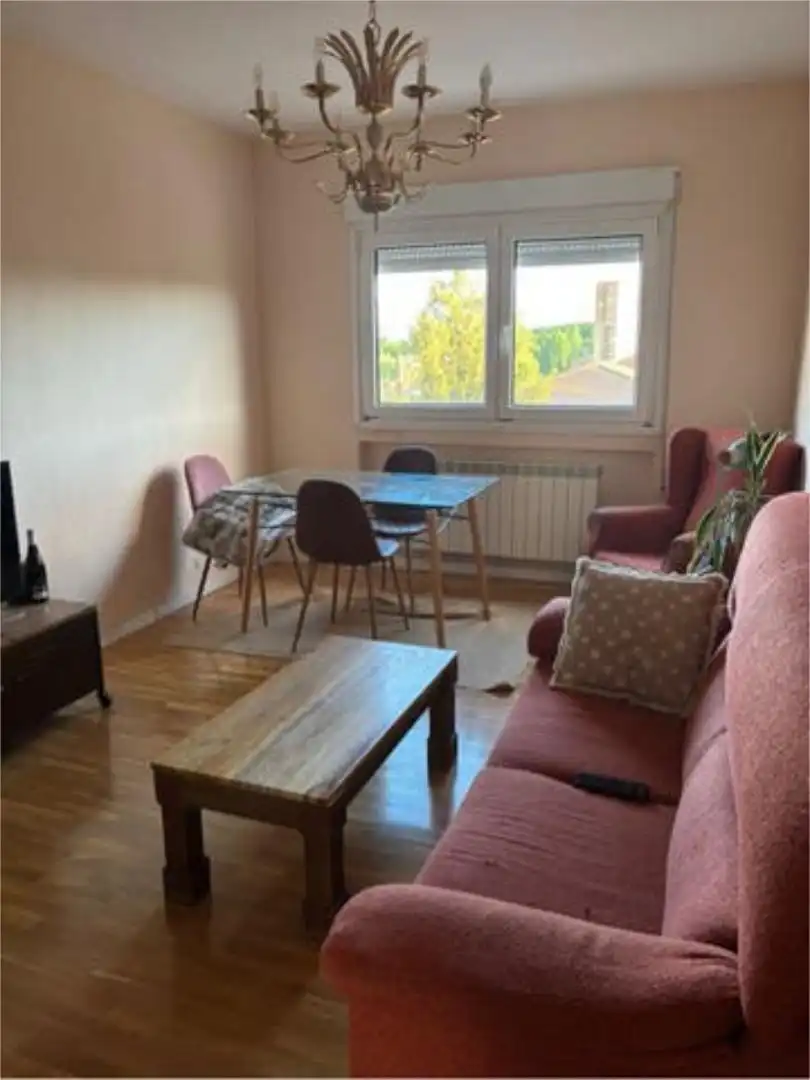 Living room of Flat for rent in San Esteban de Gormaz  with Heating, Terrace and Furnished