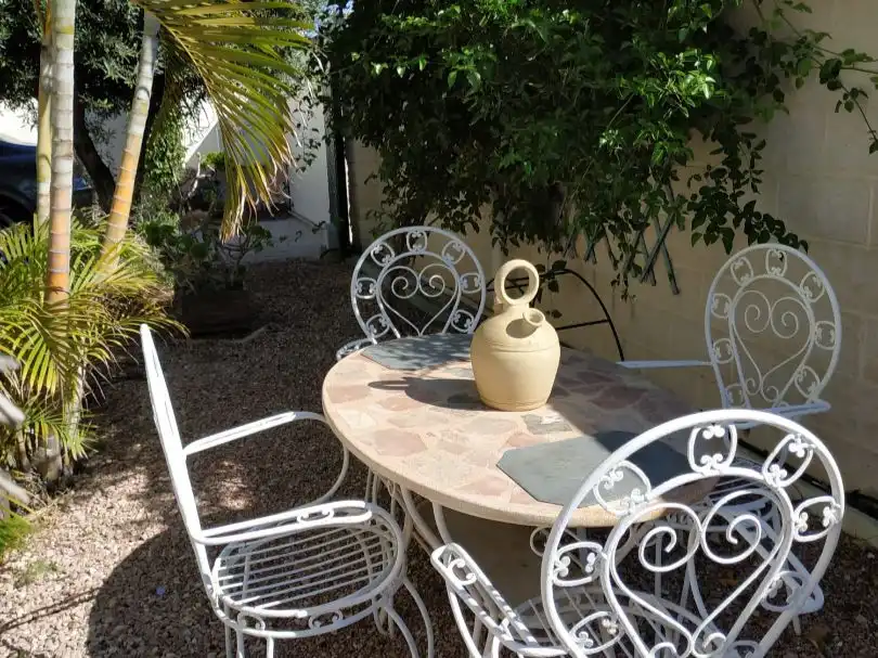 Houses for rent in Carrer Font de la Favara, 4, La Font - Mezquitas Terrace of Houses for rent in Sant Joan d'Alacant with Air Conditioner, Heating and Private garden