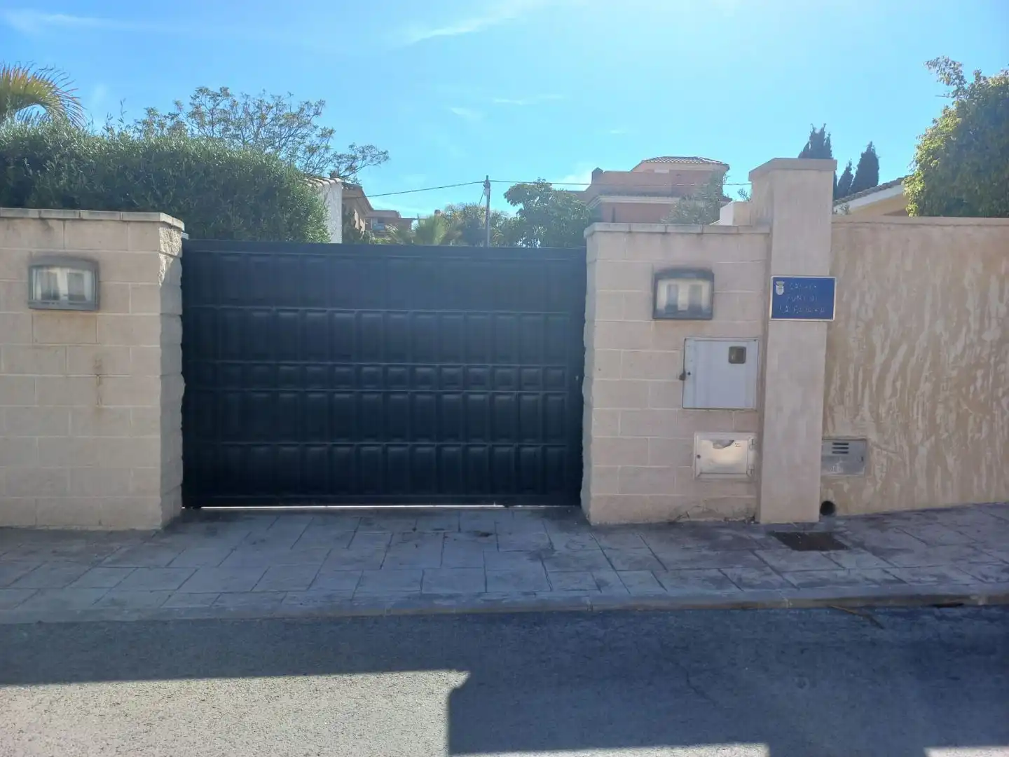 Houses for rent in Carrer Font de la Favara, 4, La Font - Mezquitas Exterior view of Houses for rent in Sant Joan d'Alacant with Air Conditioner, Heating and Private garden
