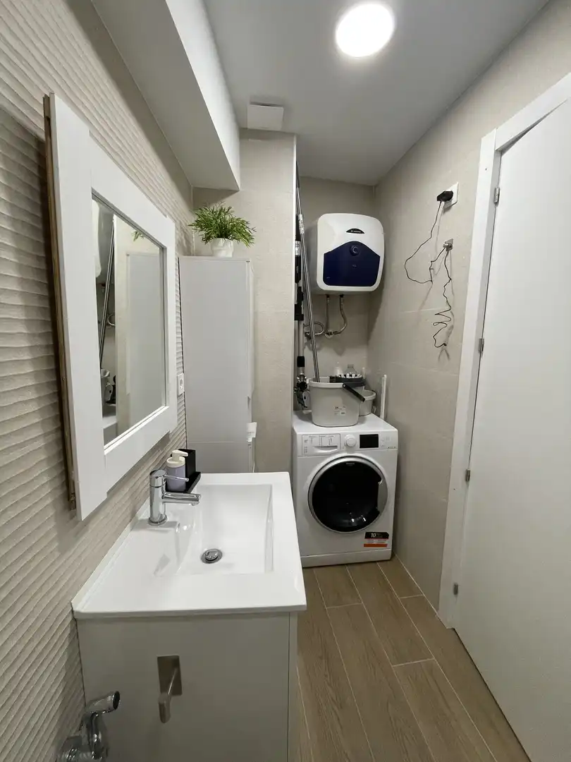 Wohnung zur Miete in Calle Doctor Fleming, 4, Caravaca de la Cruz Badezimmer von Wohnung zur Miete in Caravaca de la Cruz mit Klimaanlage und Balkon