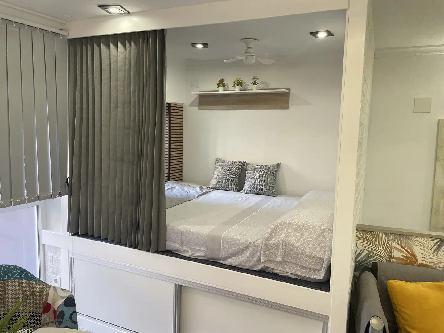 Wohnung zur Miete in Calle Doctor Fleming, 4, Caravaca de la Cruz Schlafzimmer von Wohnung zur Miete in Caravaca de la Cruz mit Klimaanlage und Balkon