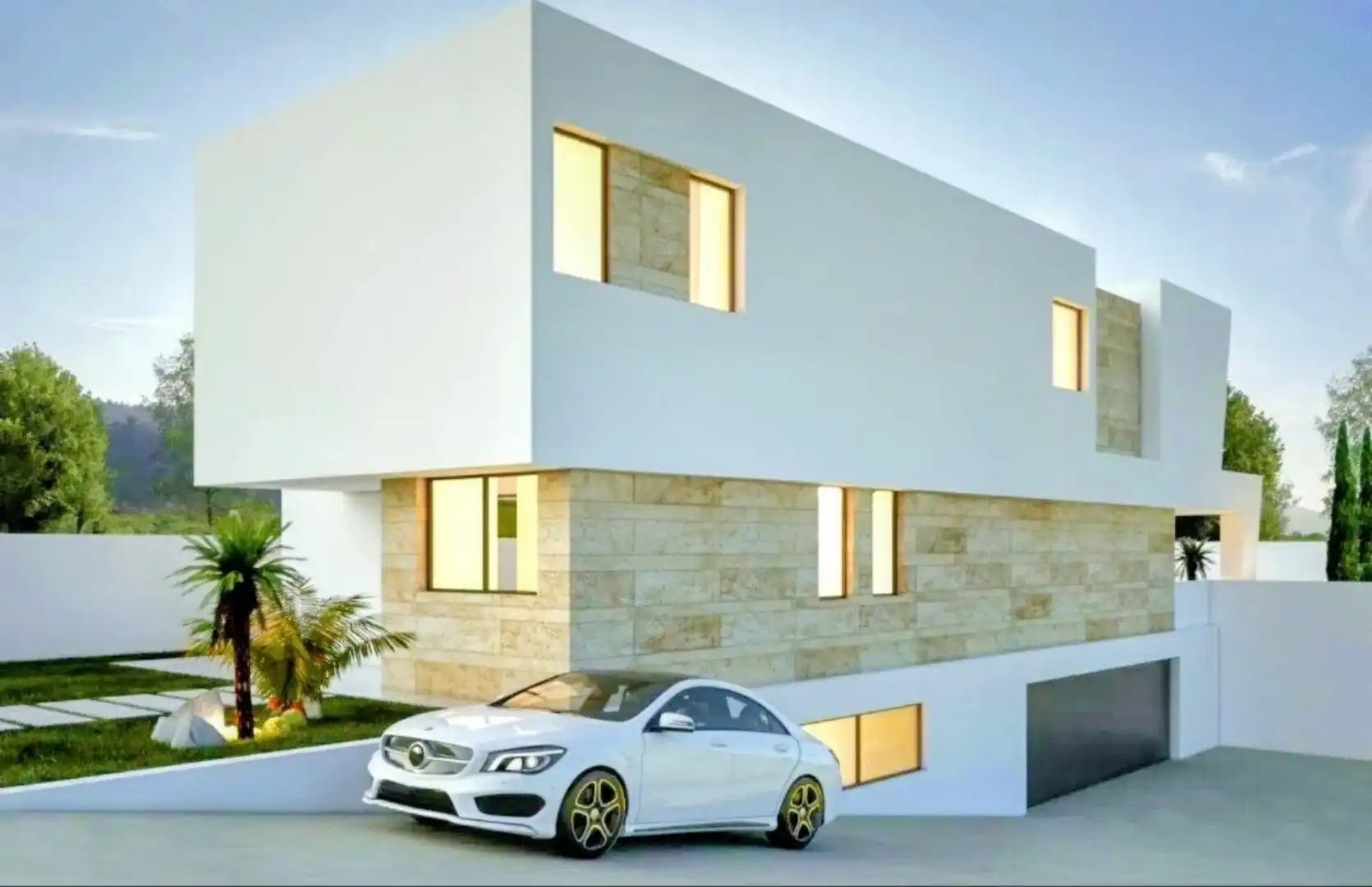 Vista exterior de Casa o chalet en venta en Majadahonda con Aire acondicionado, Calefacción y Jardín privado