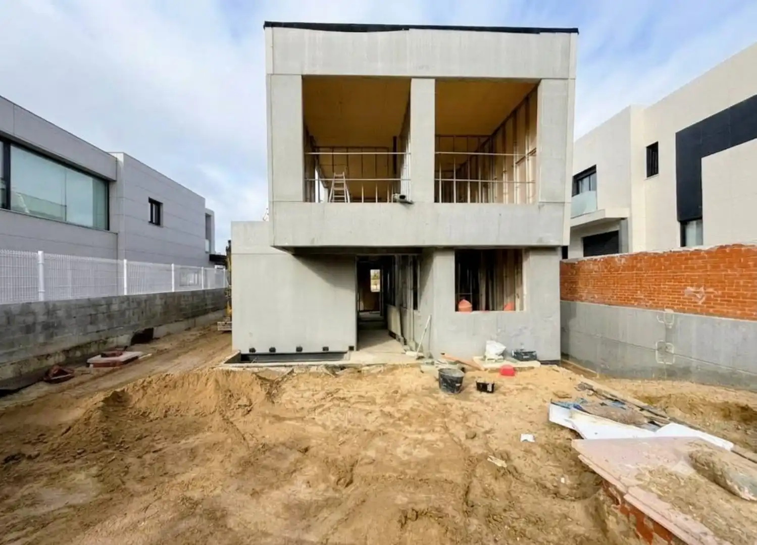 Vista exterior de Casa o chalet en venta en Majadahonda con Aire acondicionado, Calefacción y Jardín privado