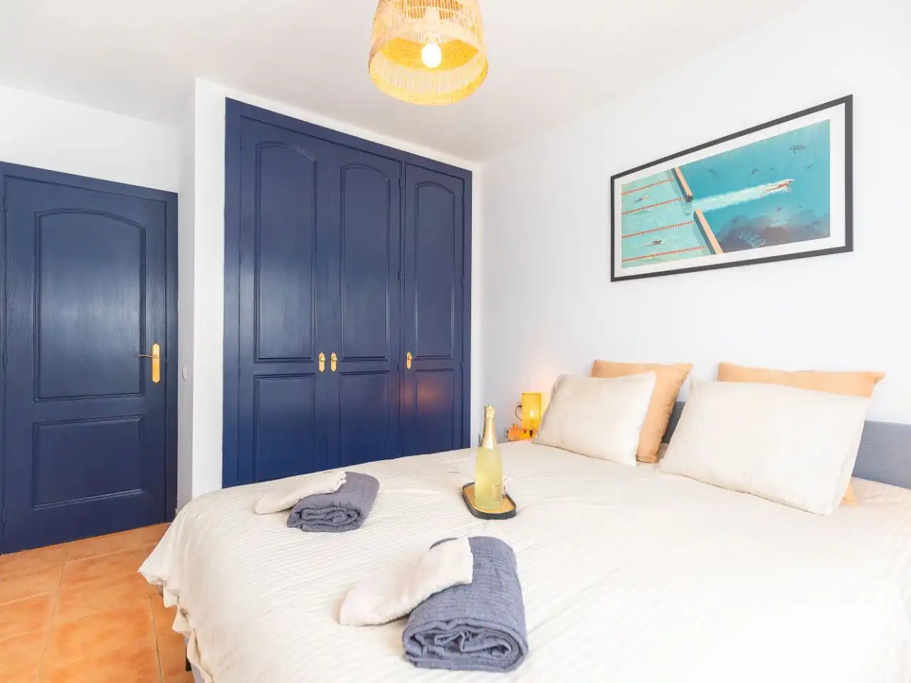 Houses for sale in Calle el Hierro, 3, Corralejo Bedroom of Houses for sale in La Oliva with Private garden, Terrace and Swimming Pool