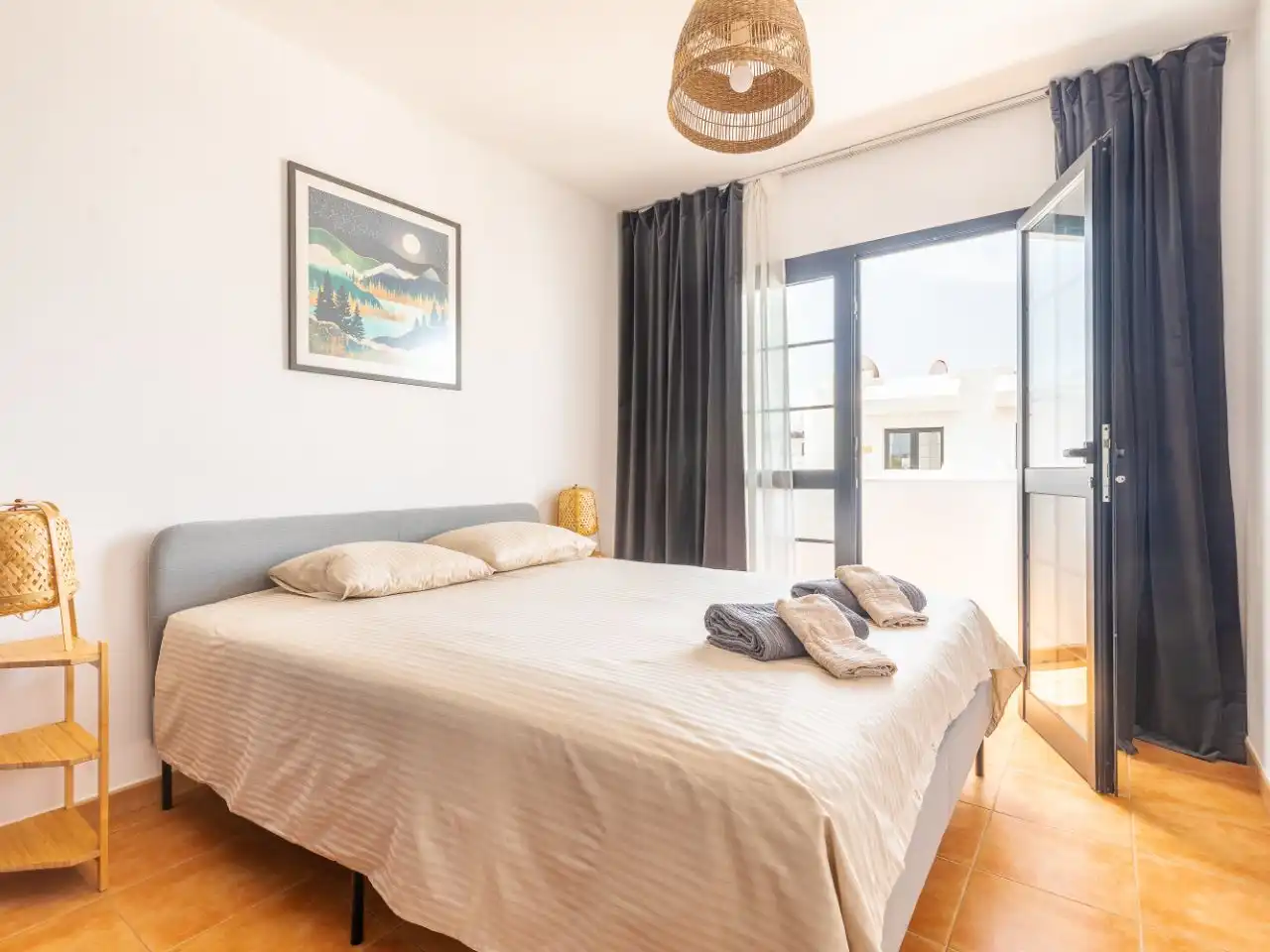 Houses for sale in Calle el Hierro, 3, Corralejo Bedroom of Houses for sale in La Oliva with Private garden, Terrace and Swimming Pool