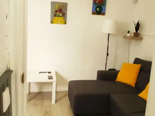 Wohnung zum Verkauf in Calle Fernán Caballero, 14, Comillas Wohnzimmer von Wohnung zum Verkauf in Madrid Capital mit Klimaanlage und Balkon