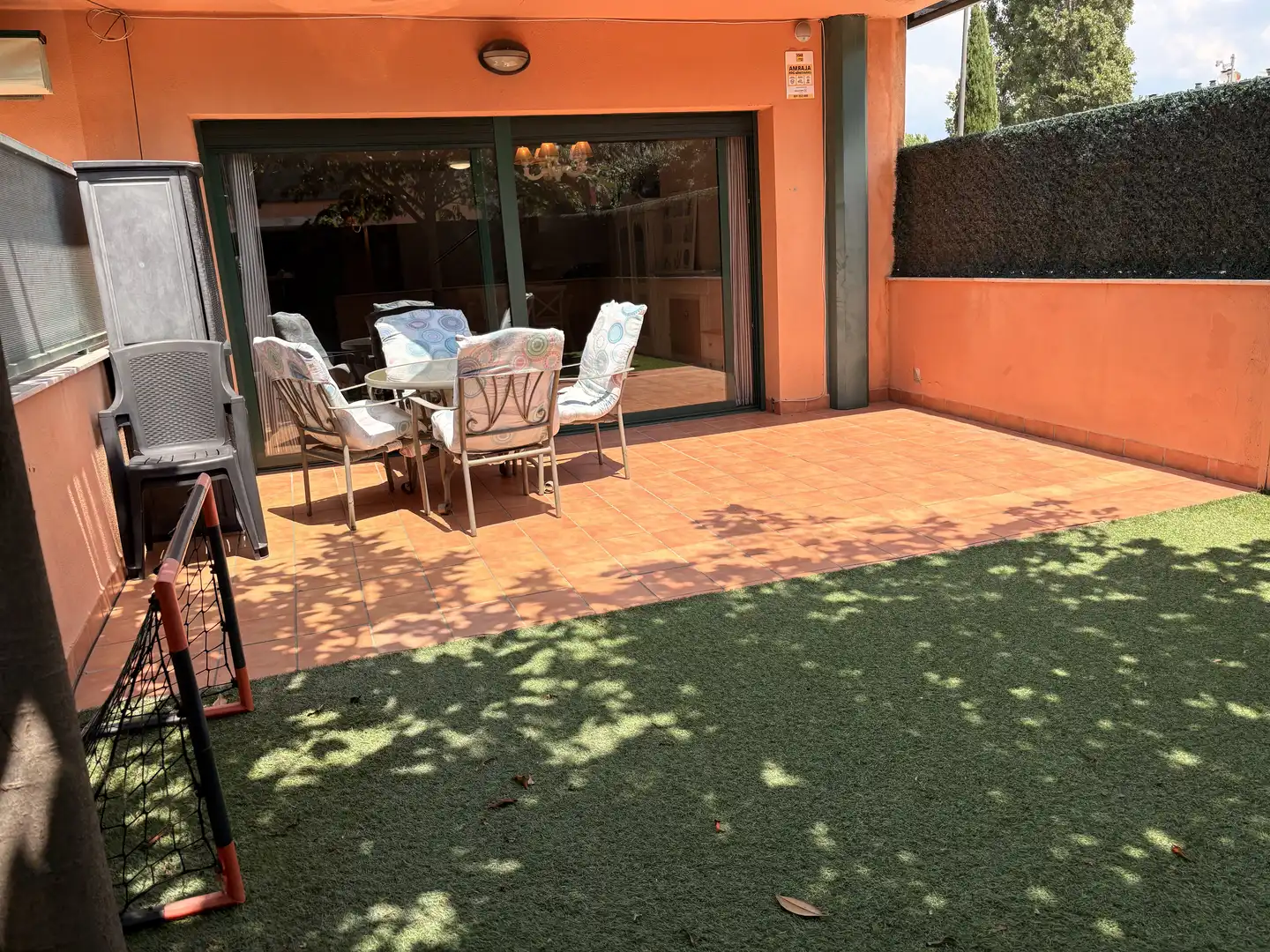 Terrace of Detached homes for sale in Palafolls  with Air Conditioner, Heating and Private garden