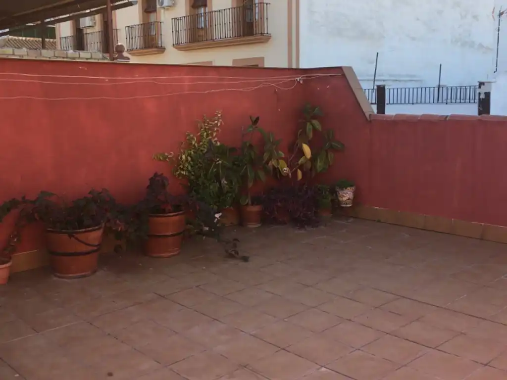 Terrace of Flat for rent in Puente Genil  with Air Conditioner, Heating and Parquet flooring