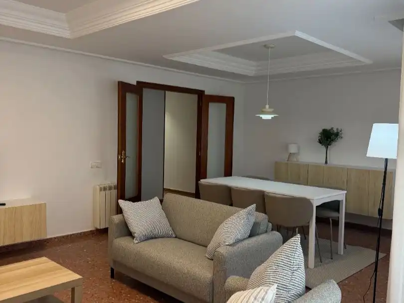Piso de alquiler en Carrer del Pare Ferran Alcina, 9, El Llombo Sala de estar de Piso de alquiler en Ontinyent con Balcón