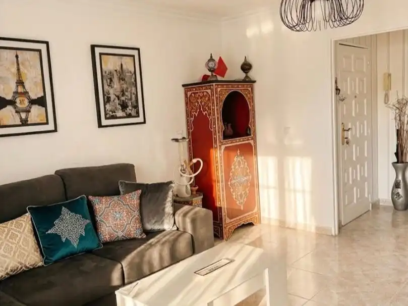 Flat for sale in Calle Maria del Rosario Sotomayor, 1, Playa Jardín Living room of Flat for sale in Puerto de la Cruz with Terrace and Furnished