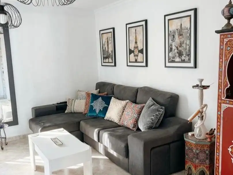 Flat for sale in Calle Maria del Rosario Sotomayor, 1, Playa Jardín Living room of Flat for sale in Puerto de la Cruz with Terrace and Furnished