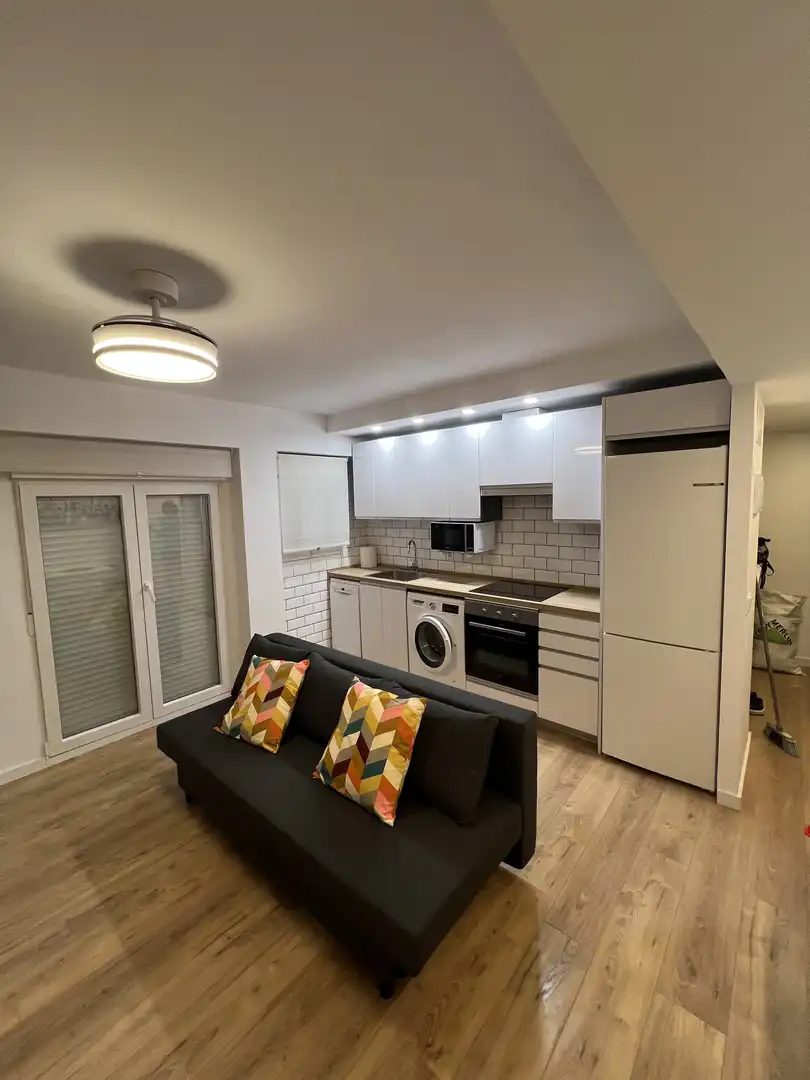 Kitchen of Flat for rent in  Zaragoza Capital  with Air Conditioner and Balcony