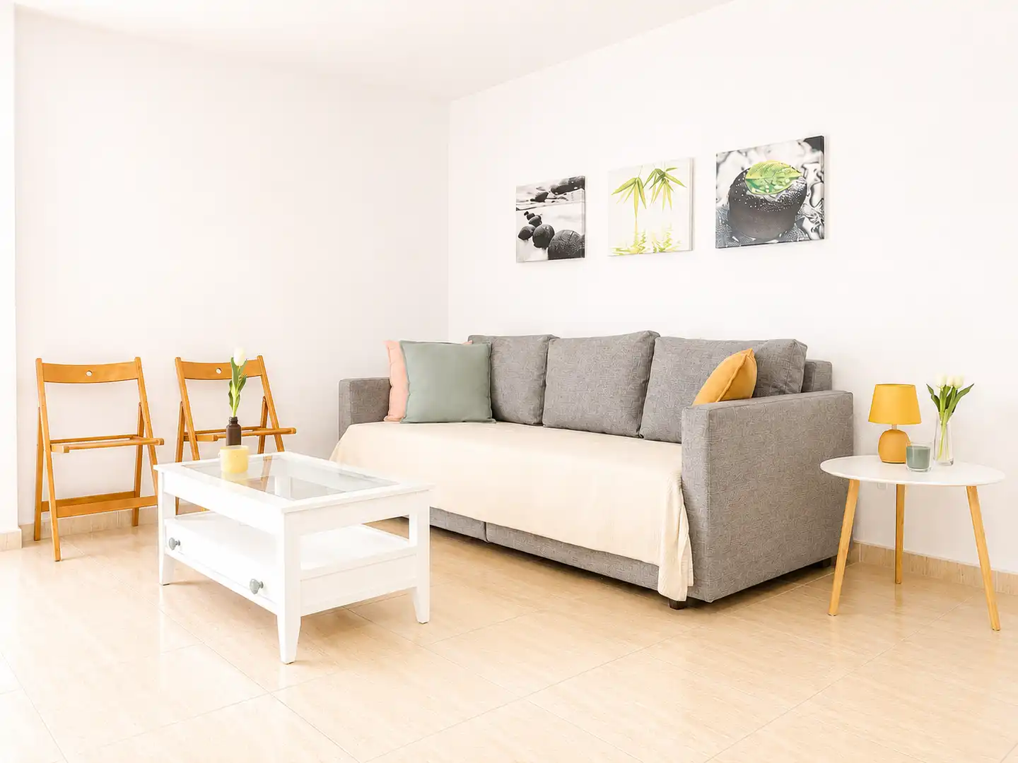 Piso de alquiler en Calle la Esperanza B, 4, El Sabinar – Urbanizaciones – Las Marinas – Playa Serena Sala de estar de Piso de alquiler en Roquetas de Mar con Amueblado