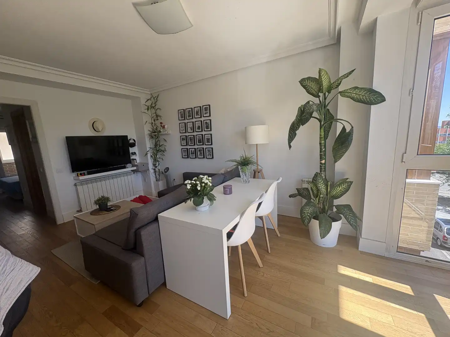 Piso en venta en Calle Alegría, 22, Valdepelayo - Montepinos - Arroyo Culebro Sala de estar de Piso en venta en Leganés con Aire acondicionado y Terraza
