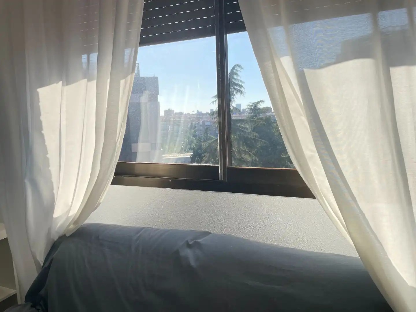 Apartament de lloguer a Calle de Albacete, 2, San Pascual Dormitori de Apartament de lloguer en Madrid Capital amb Aire condicionat i Piscina