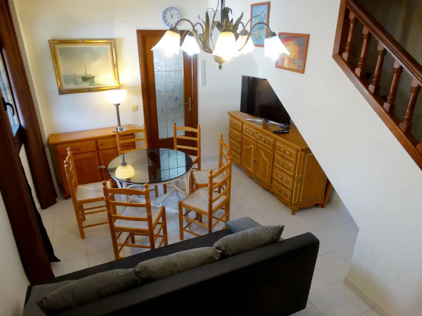 Wohnung zum Verkauf in Calle el Poniente, 2, Cabo Roig Wohnzimmer von Wohnung zum Verkauf in Orihuela mit Klimaanlage, Heizung und Terrasse