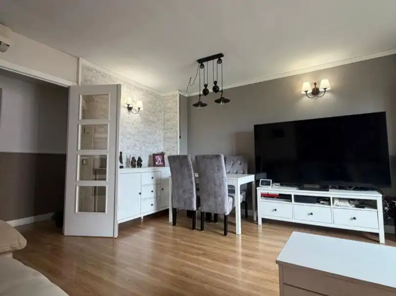 Flat for sale in Avenida de Los Encuartes, 9, Tres Cantos Living room of Flat for sale in Tres Cantos with Air Conditioner