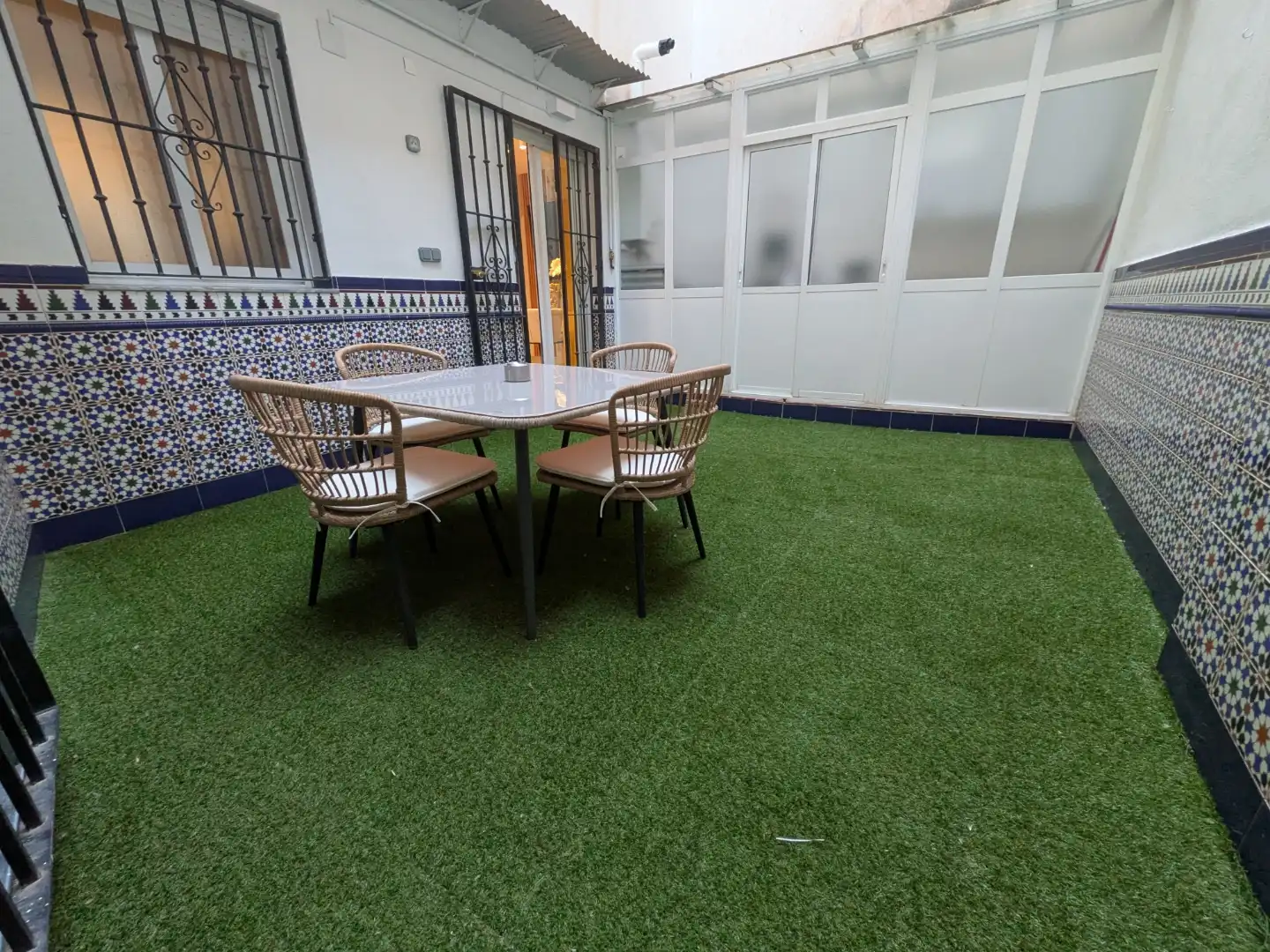 Terrassa de Pis de lloguer en Granada amb Calefacció, Jardí privat i Moblat