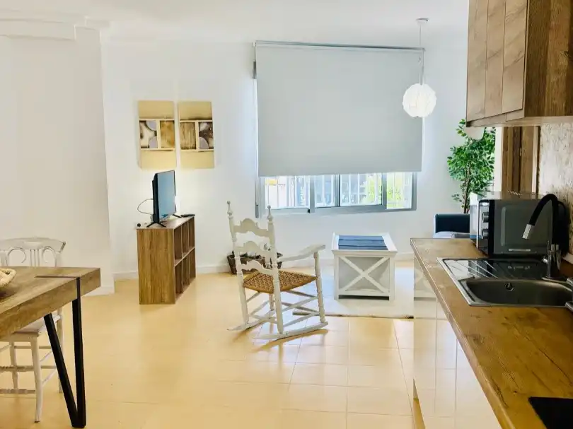 Apartments for rent in Hospital - Plaza del Real Living room of Apartments for rent in Castellón de la Plana / Castelló de la Plana with Air Conditioner, Heating and Furnished