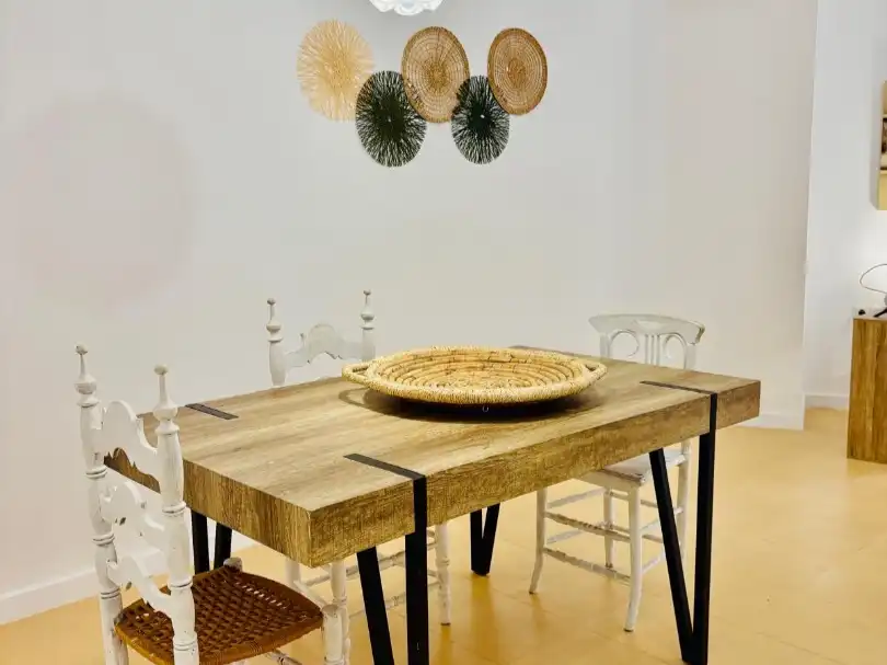 Apartments for rent in Hospital - Plaza del Real Dining room of Apartments for rent in Castellón de la Plana / Castelló de la Plana with Air Conditioner, Heating and Furnished