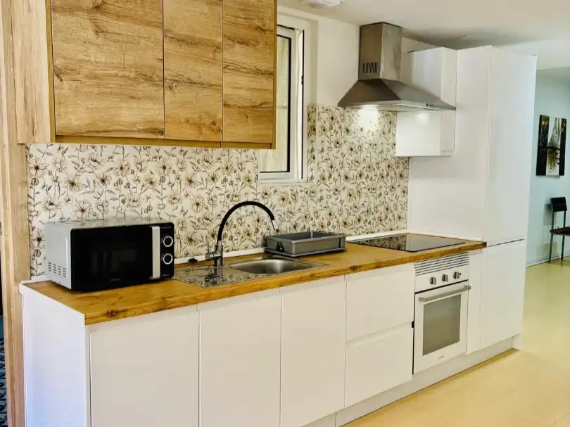 Apartments for rent in Hospital - Plaza del Real Kitchen of Apartments for rent in Castellón de la Plana / Castelló de la Plana with Air Conditioner, Heating and Furnished