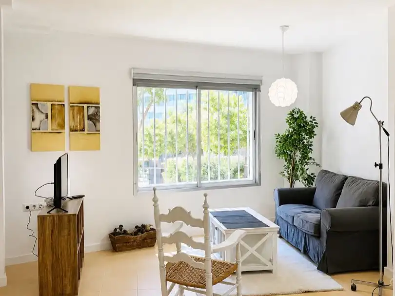 Apartments for rent in Hospital - Plaza del Real Living room of Apartments for rent in Castellón de la Plana / Castelló de la Plana with Air Conditioner, Heating and Furnished