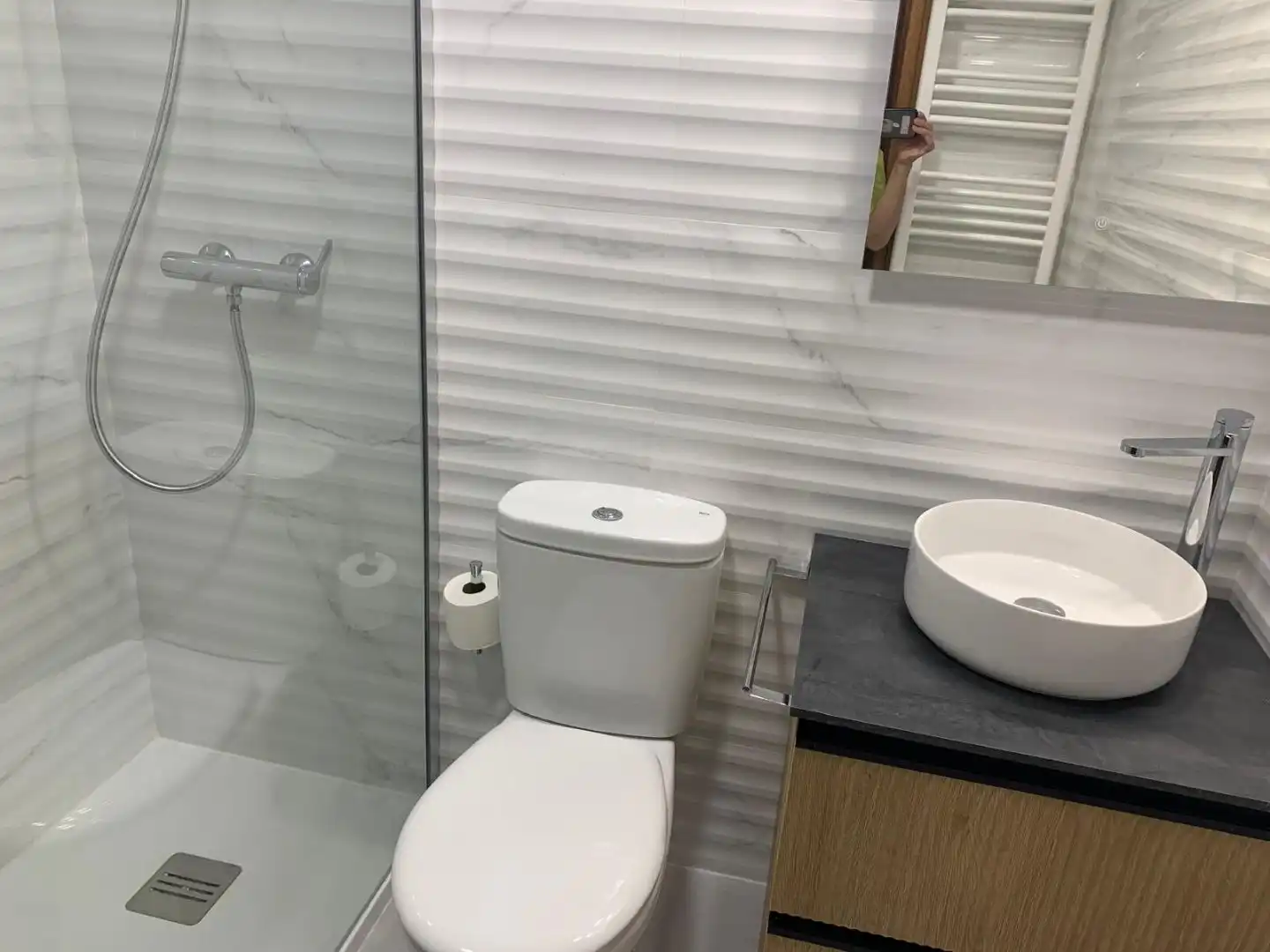 Flat for rent in Calle de Alejandro Rodríguez, 4, Bellas Vistas Bathroom of Flat for rent in Madrid Capital with Balcony