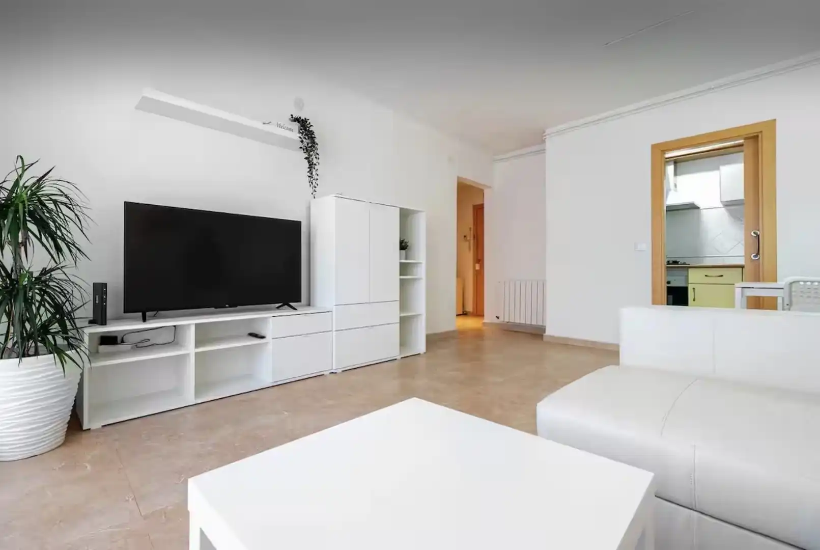 Wohnung zum Verkauf in Carrer de Vilamar, 64, Calafell Platja Wohnzimmer von Wohnung zum Verkauf in Calafell mit Klimaanlage und Balkon