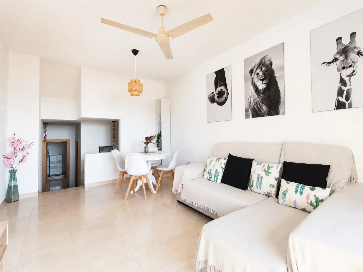 Sala d'estar de Àtic en venda en El Vendrell amb Aire condicionat, Calefacció i Terrassa