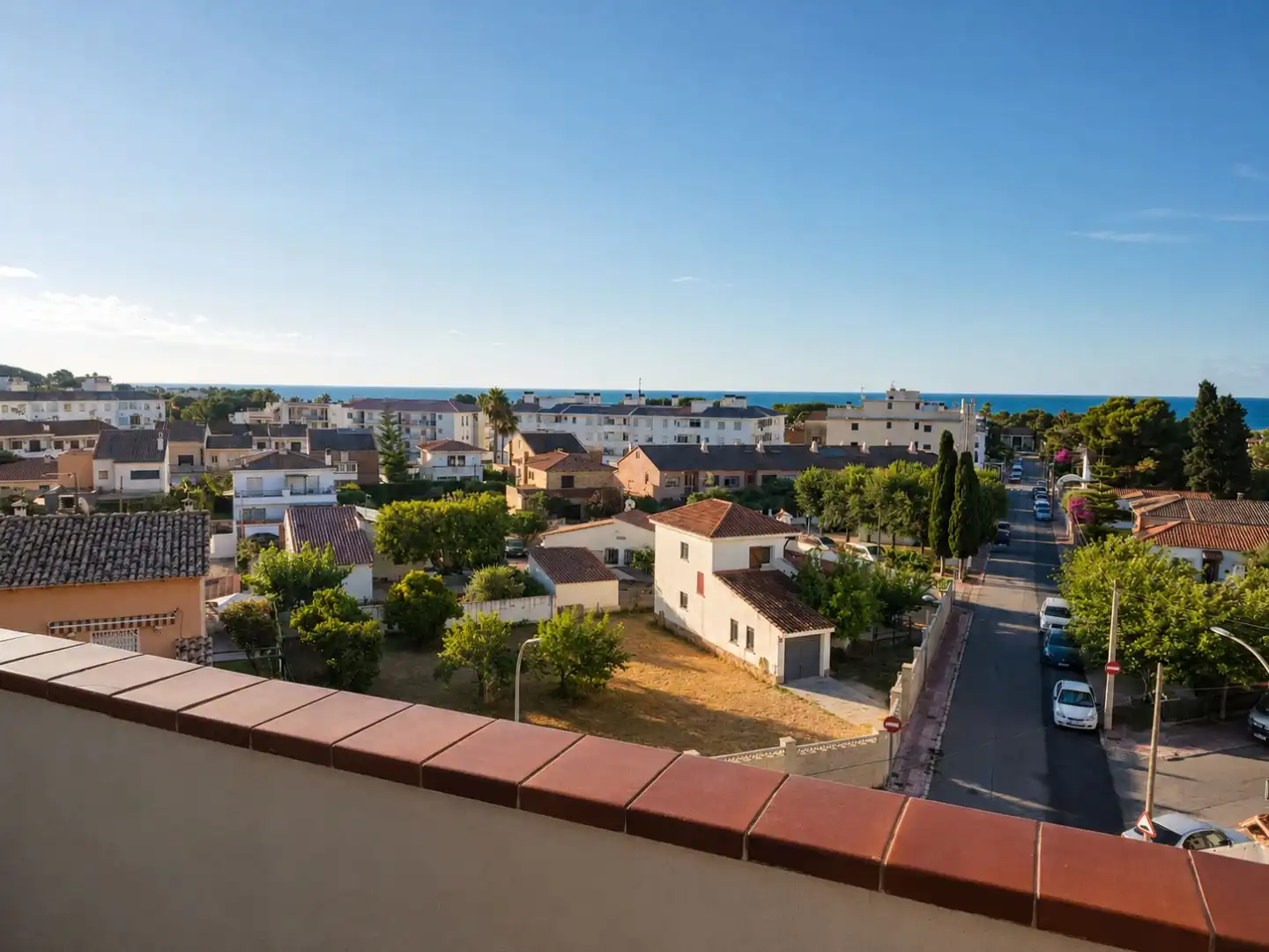 Vista exterior de Àtic en venda en El Vendrell amb Aire condicionat, Calefacció i Terrassa