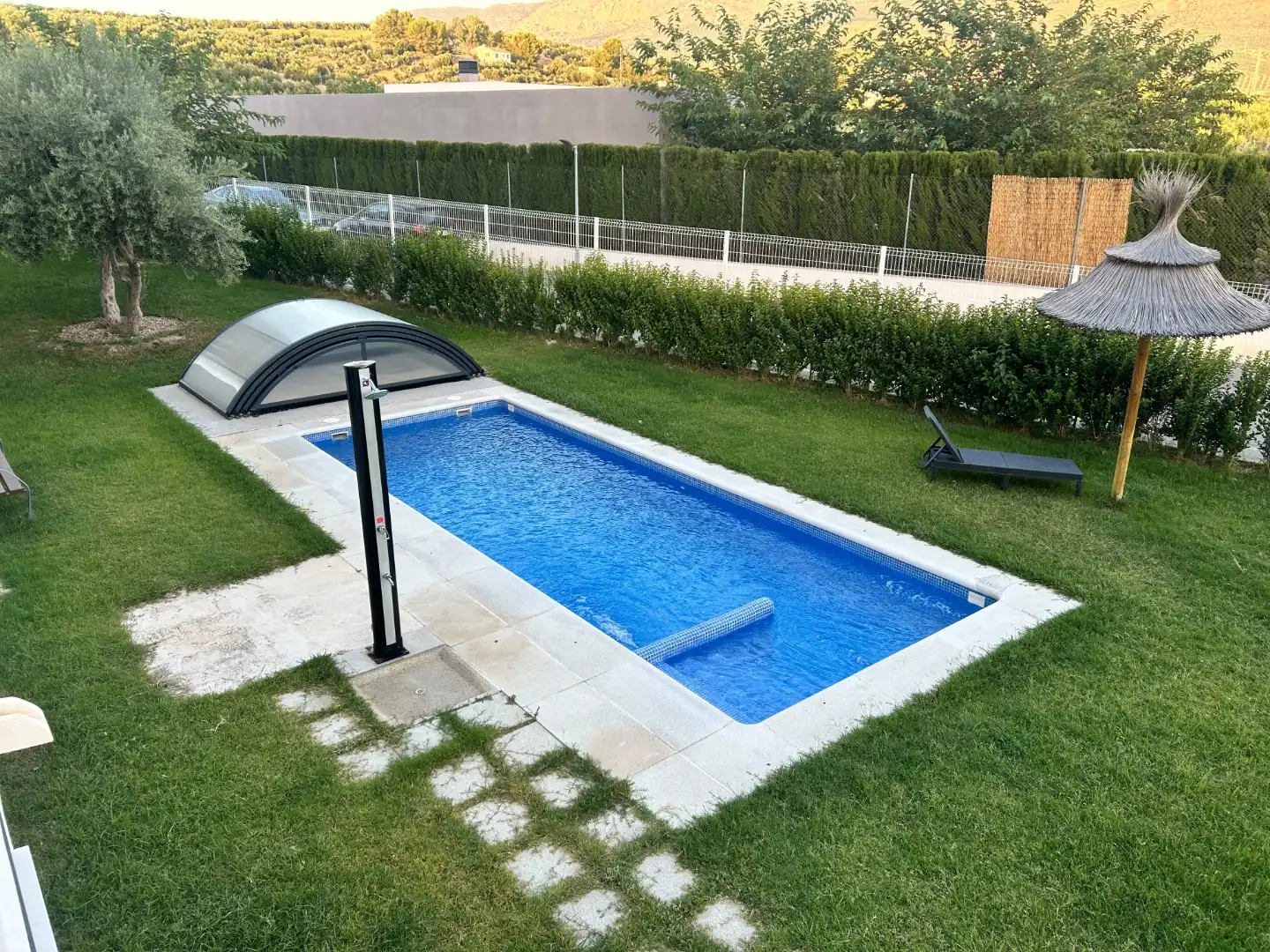Flat for sale in Carretera Bailen, 103, La Guardia de Jaén Swimming pool of Flat for sale in La Guardia de Jaén with Air Conditioner, Heating and Parquet flooring