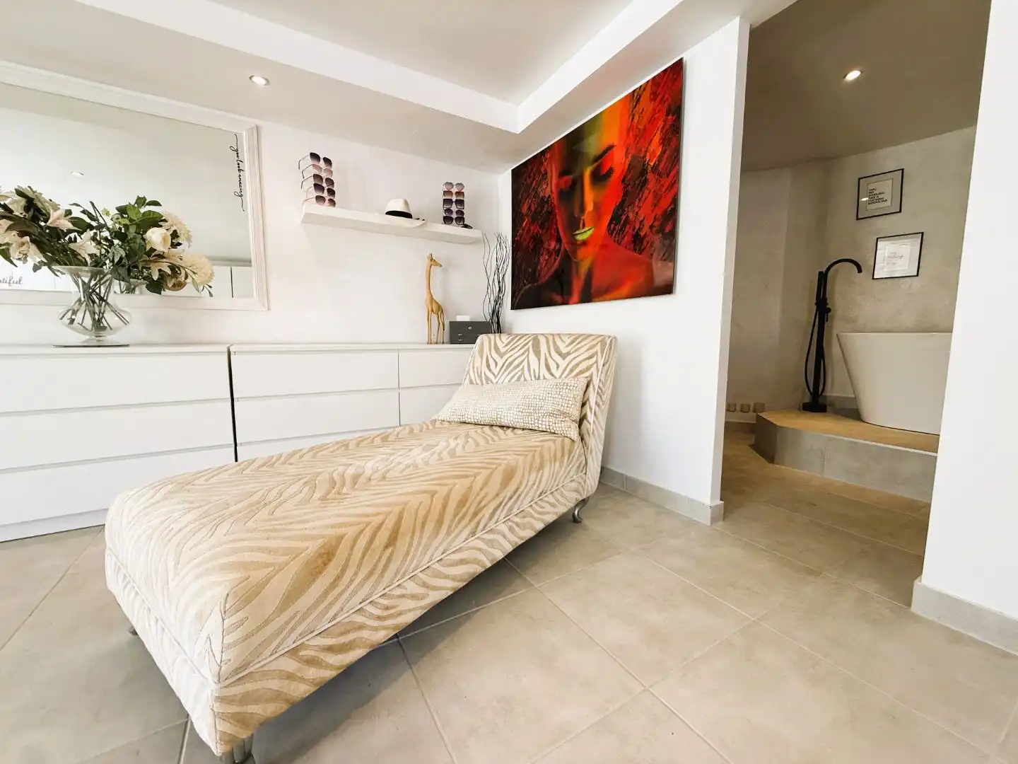 Wohnung zum Verkauf in Calle Río Vinalopó, San Miguel de Salinas Schlafzimmer von Wohnung zum Verkauf in San Miguel de Salinas mit Klimaanlage, Privatgarten und Terrasse