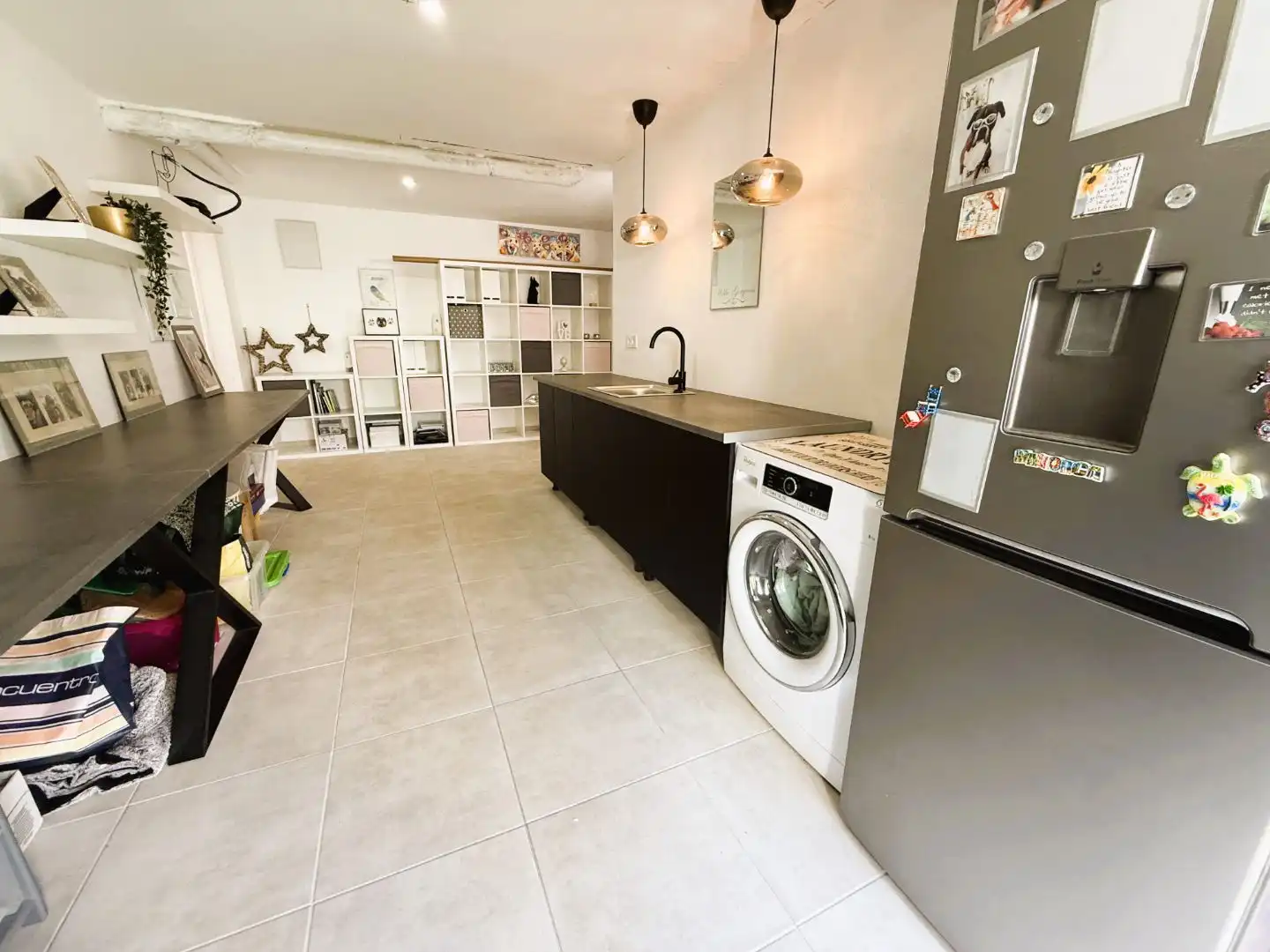 Wohnung zum Verkauf in Calle Río Vinalopó, San Miguel de Salinas Küche von Wohnung zum Verkauf in San Miguel de Salinas mit Klimaanlage, Privatgarten und Terrasse