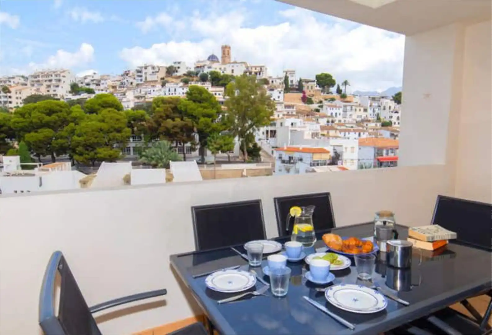 Flat for rent in Mascarat Terrace of Flat for rent in Altea with Heating, Terrace and Furnished