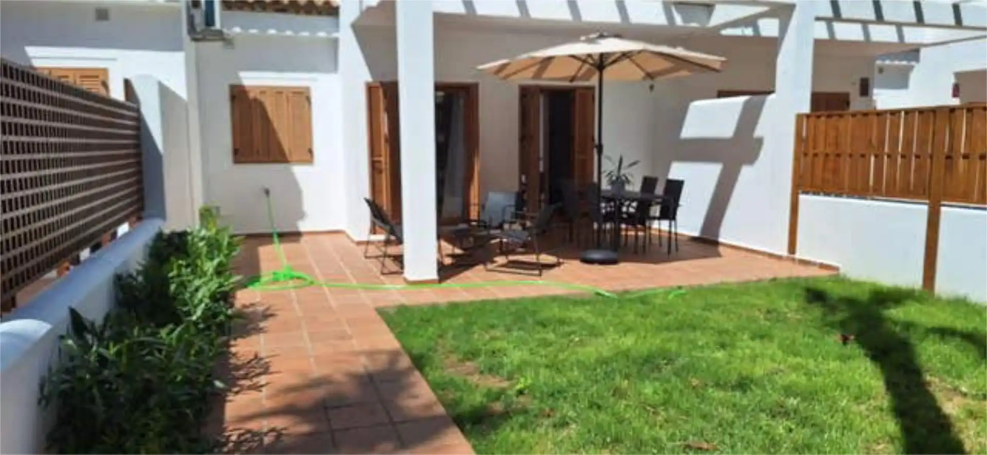 Jardín de Apartamento de alquiler en Chiclana de la Frontera con Jardín privado, Terraza y Piscina