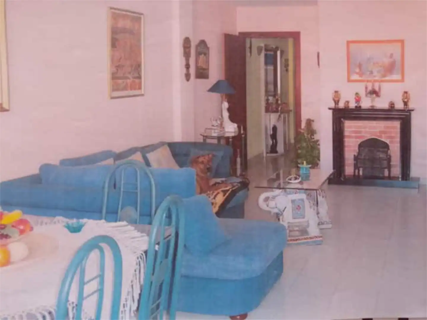 Sala d'estar de Pis en venda en Granadilla de Abona amb Calefacció, Terrassa i Moblat