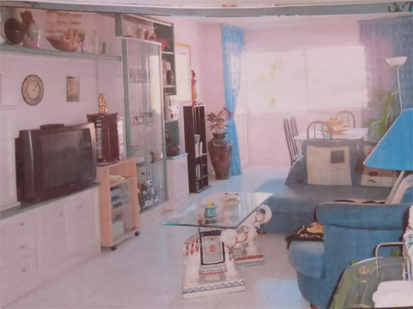 Sala d'estar de Pis en venda en Granadilla de Abona amb Calefacció, Terrassa i Moblat