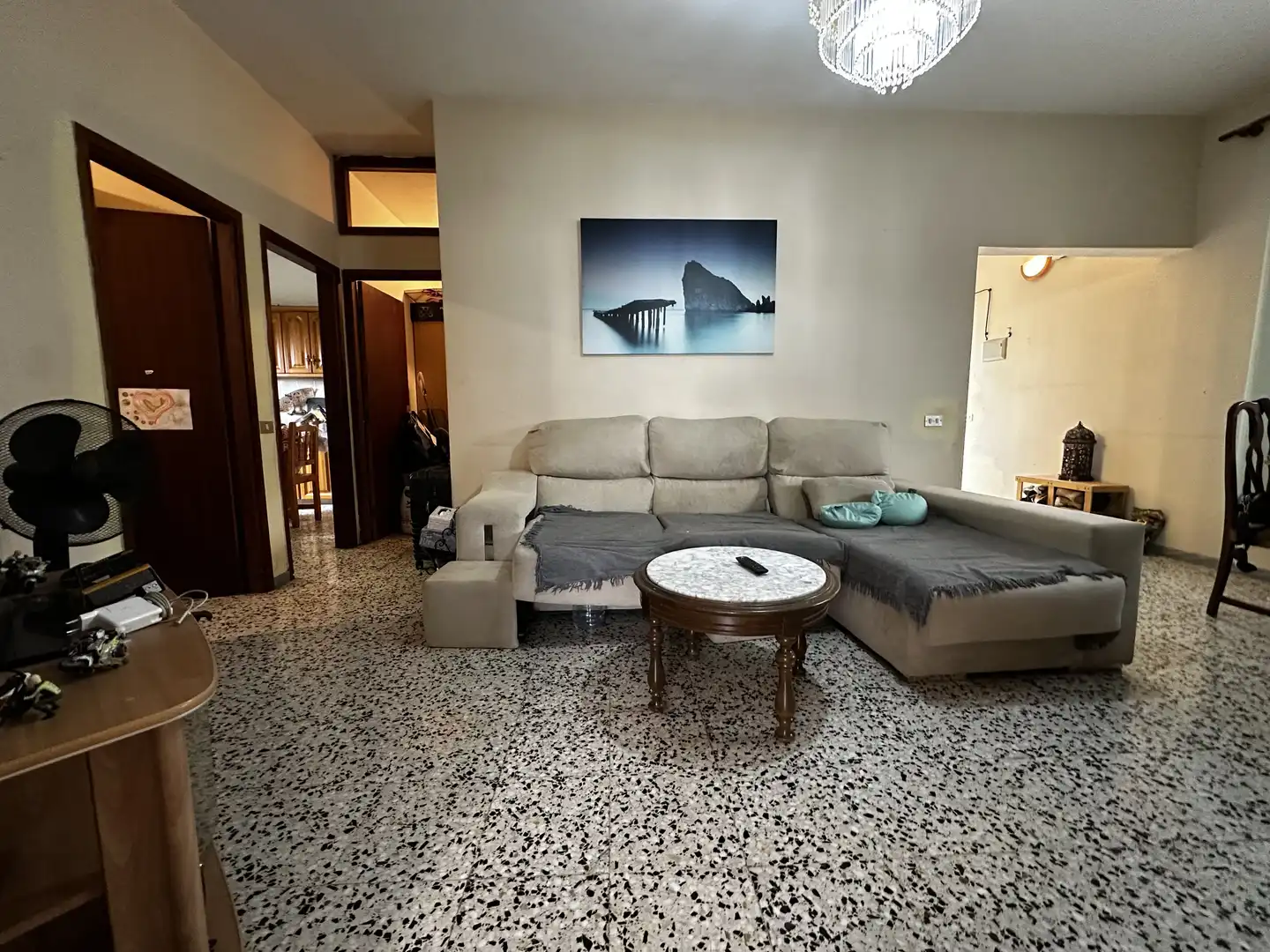 Planta baja en venta en Calle Bejeque, 30, La Camella Sala de estar de Planta baja en venta en Arona con Terraza, Trastero y Amueblado