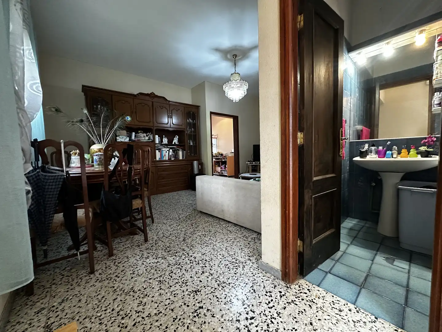 Planta baja en venta en Calle Bejeque, 30, La Camella Sala de estar de Planta baja en venta en Arona con Terraza, Trastero y Amueblado