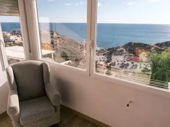 Einfamilien-Reihenhaus zur Miete in Calle del Albatros, 3, Alicante / Alacant Schlafzimmer von Einfamilien-Reihenhaus zur Miete in Alicante / Alacant mit Klimaanlage, Terrasse und Schwimmbad