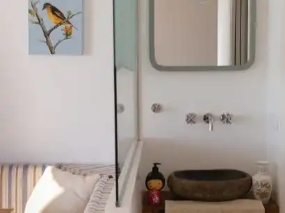 Einfamilien-Reihenhaus zur Miete in Calle del Albatros, 3, Alicante / Alacant Badezimmer von Einfamilien-Reihenhaus zur Miete in Alicante / Alacant mit Klimaanlage, Terrasse und Schwimmbad