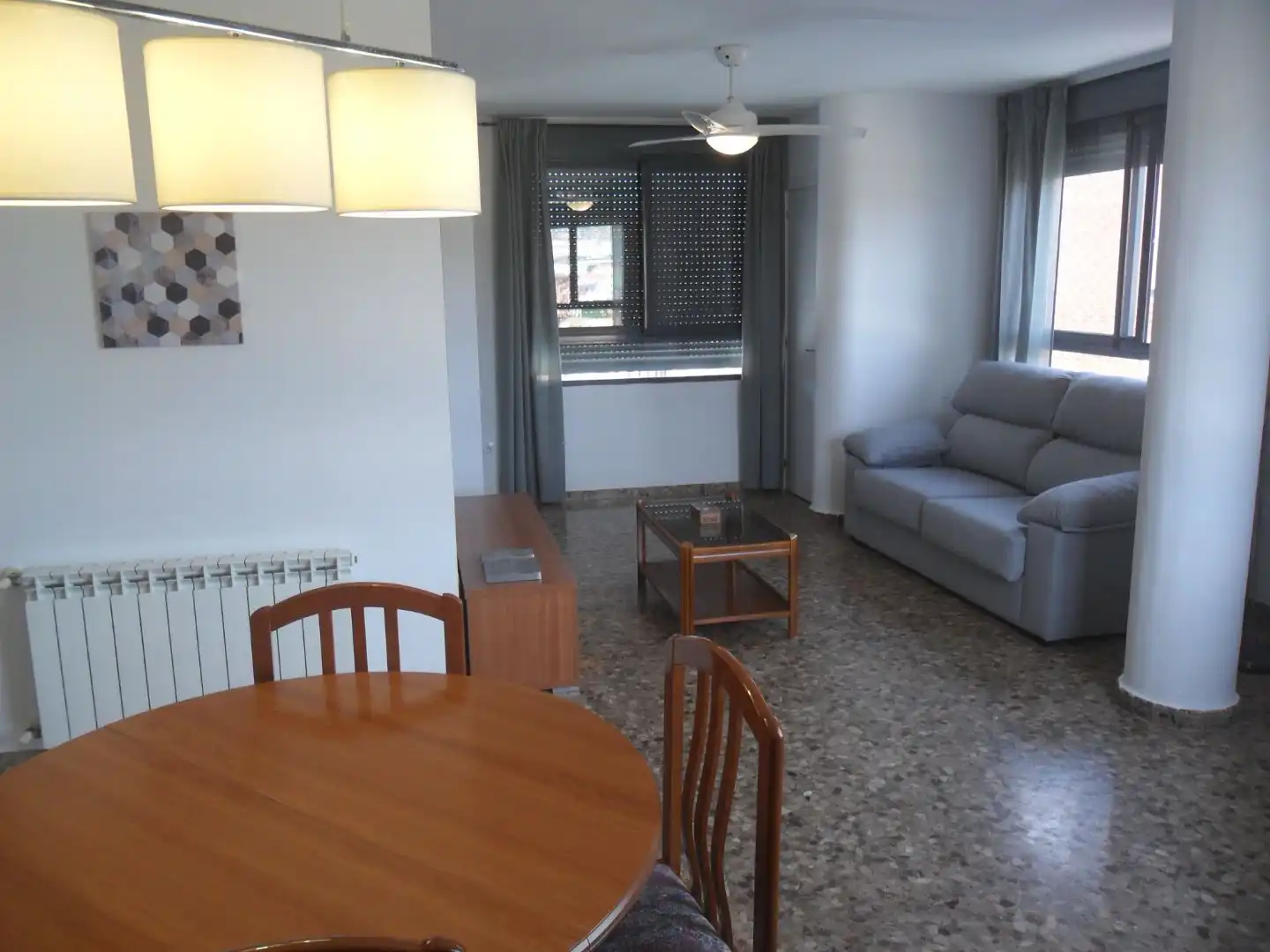 Flat for rent in Calle Huesca, 29, Estadio Castalia Living room of Flat for rent in Castellón de la Plana / Castelló de la Plana with Heating, Storage room and Furnished