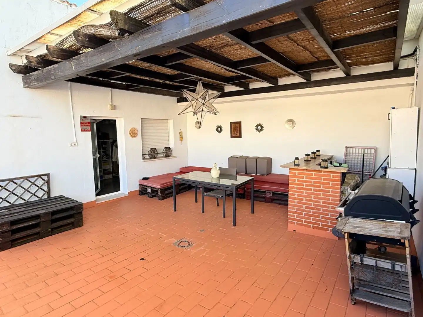Terrassa de Casa o xalet de lloguer en Dos Hermanas amb Aire condicionat, Terrassa i Traster